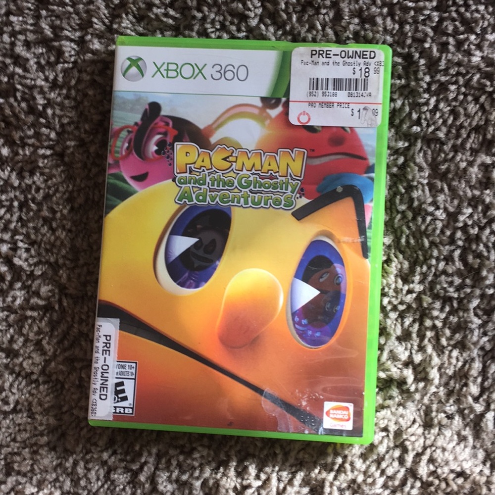 Pac-Man and the ghostly adventures brand Xbox 360